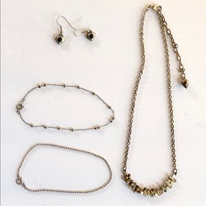 💕Sweetheart Set- Necklace, Earrings,& Anklets! 💕